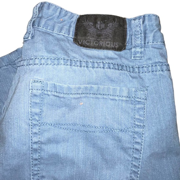 Victorious Premium Collection Men’s Jeans Size 36x30 Light Blue Men’s Denim - Picture 4 of 5